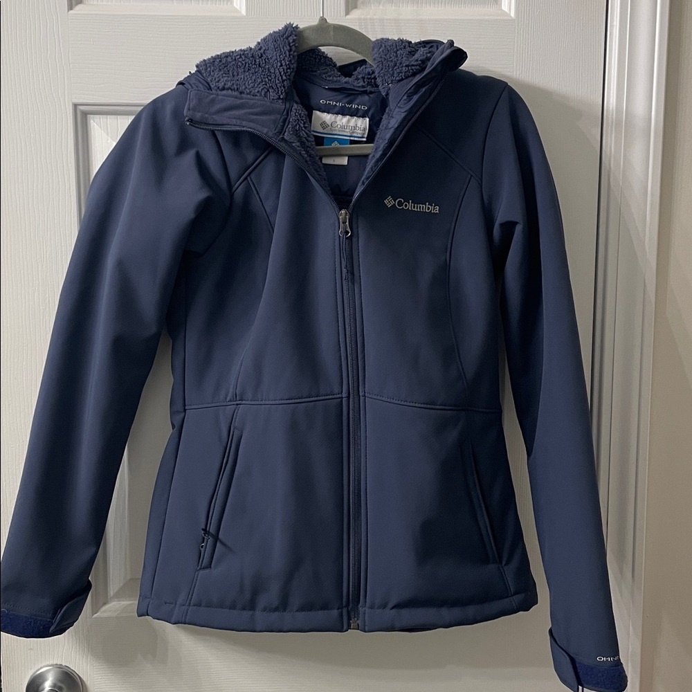 Columbia Dark Blue Fleece Jacket